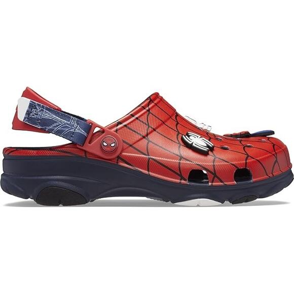 Crocs Marvel x Spider-Man All-Terrain Clogs Navy Men 11/Women 13 New